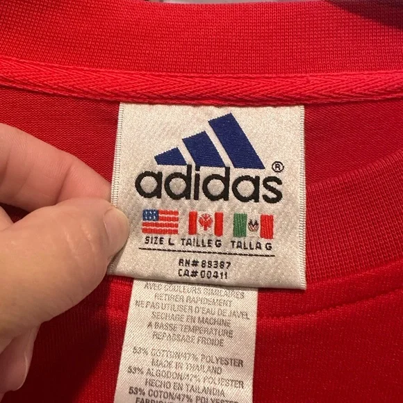 Vintage men’s Adidas long sleeve shirt - Picture 3 of 6